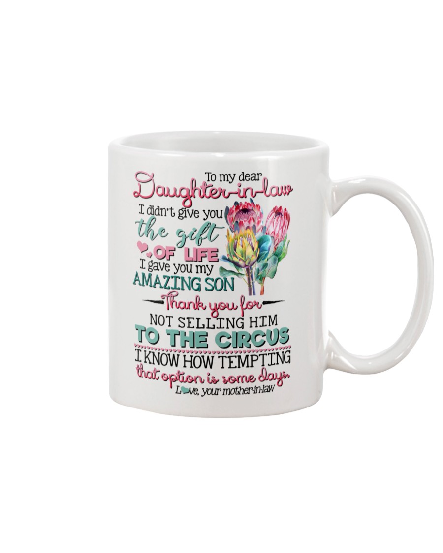 TO MY DAUGHTER-IN-LAW - PROTEA FLOWER - CIRCUS Mug