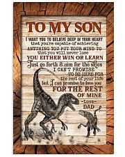 TO MY SON - RAPTORS - I WANT YOU TO BELIEVE 16x24 Poster front