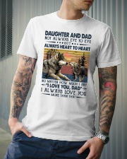 DAUGHTER AND DAD - WOLF Classic T-Shirt lifestyle-mens-crewneck-front-6