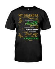Angel - Grandpa - My Grandpa Is My Guardian Classic T-Shirt front