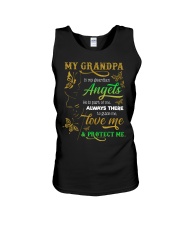 Angel - Grandpa - My Grandpa Is My Guardian Unisex Tank tile