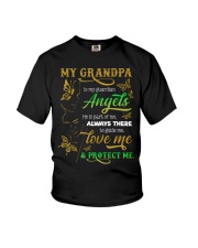 Angel - Grandpa - My Grandpa Is My Guardian Youth T-Shirt tile
