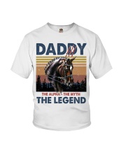 T-SHIRT - TO MY DAD - VINTAGE - HORSE Youth T-Shirt tile