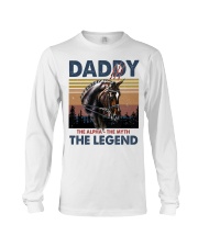 T-SHIRT - TO MY DAD - VINTAGE - HORSE Long Sleeve Tee tile