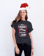 GRANDPA - DAD - TSHIRT Classic T-Shirt lifestyle-holiday-crewneck-front-1