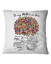 TO MY MOTHER-IN-LAW Square Pillowcase thumbnail