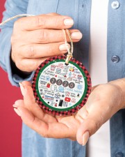 Christmas - 2020 - Lockdown - Circle Ornament Circle ornament - single (porcelain) aos-circle-ornament-single-porcelain-lifestyles-01