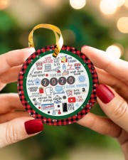 Christmas - 2020 - Lockdown - Circle Ornament Circle ornament - single (porcelain) aos-circle-ornament-single-porcelain-lifestyles-08