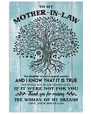 TO MY MOTHER-IN-LAW 16x24 Poster front