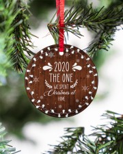 Christmas - Virus Corona - 2020 Circle ornament - single (porcelain) aos-circle-ornament-single-porcelain-lifestyles-07