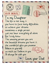 Gift For Daughter - Fleece Blanket Small Fleece Blanket - 30" x 40" front