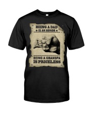 To Grandson and Granddaughter - Being A Grandpa Classic T-Shirt tile