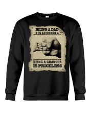 To Grandson and Granddaughter - Being A Grandpa Crewneck Sweatshirt tile