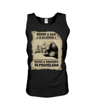 To Grandson and Granddaughter - Being A Grandpa Unisex Tank tile