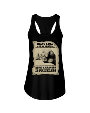 To Grandson and Granddaughter - Being A Grandpa Ladies Flowy Tank tile