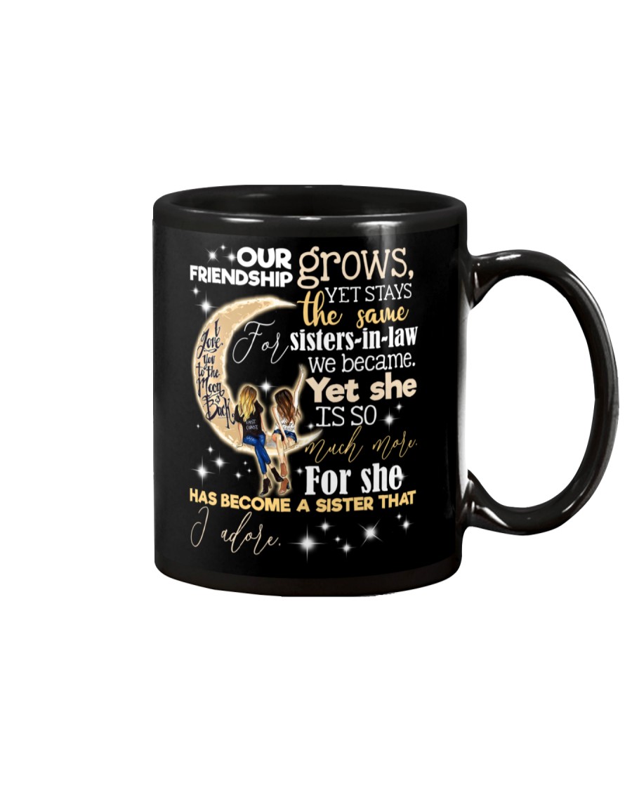 FOR SISTER-IN-LAW WE BECAME - GIRLS Mug