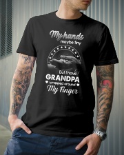 GIFT FOR MY GRANDCHILDREN - MY HANDS MAYBE TINY Classic T-Shirt lifestyle-mens-crewneck-front-6