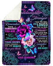 Grandma to Granddaughter - All Your Dreams Sherpa Fleece Blanket tile
