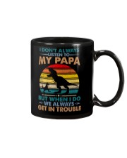 GRANDSON - I DON'T ALWAYS LISTEN TO MY PAPA Mug thumbnail