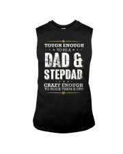 Tough enough to be a dad and stepdad Sleeveless Tee thumbnail