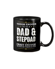 Tough enough to be a dad and stepdad Mug thumbnail