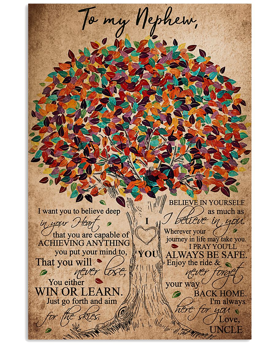 TO MY NEPHEW 16x24 Poster