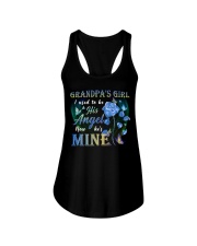 Grandpa's Girl- I used to be His Angel now he is mine Ladies Flowy Tank tile