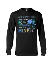 Grandpa's Girl- I used to be His Angel now he is mine Long Sleeve Tee tile