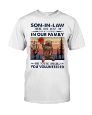 SON-IN-LAW - BEAR - VINTAGE - YOU VOLUNTEERED Classic T-Shirt front