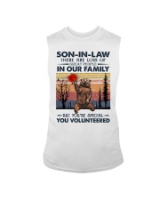 SON-IN-LAW - BEAR - VINTAGE - YOU VOLUNTEERED Sleeveless Tee tile