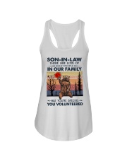 SON-IN-LAW - BEAR - VINTAGE - YOU VOLUNTEERED Ladies Flowy Tank tile