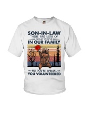SON-IN-LAW - BEAR - VINTAGE - YOU VOLUNTEERED Youth T-Shirt tile