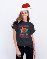 Angel Grandma - I Used To Be Her Angel - T-Shirt Classic T-Shirt lifestyle-holiday-crewneck-front-1