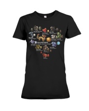 Dragon - Heart - T-shirt Premium Fit Ladies Tee tile