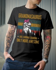 GRANDMA- SAURUS - AWESOME Classic T-Shirt lifestyle-mens-crewneck-front-6