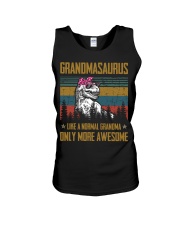 GRANDMA- SAURUS - AWESOME Unisex Tank thumbnail
