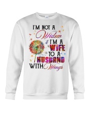 Angel - I'm Not A Widow I'm A Wife To A Husband Crewneck Sweatshirt tile