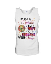 Angel - I'm Not A Widow I'm A Wife To A Husband Unisex Tank tile