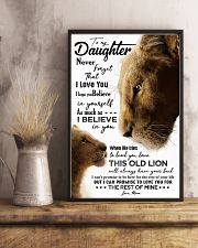 TO MY DAUGHTER - LIONESS - NEVER FORGET THAT 16x24 Poster lifestyle-poster-3