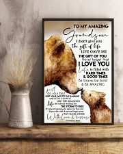 GRANDMA TO GRANDSON 16x24 Poster lifestyle-poster-3