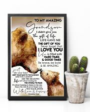 GRANDMA TO GRANDSON 16x24 Poster lifestyle-poster-8