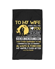 TO MY WIFE Hand Towel thumbnail