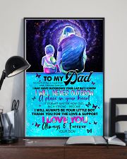 TO MY DAD - SITTING TOGETHER - SO MUCH OF ME 16x24 Poster lifestyle-poster-2