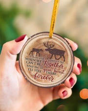 Mom To Daughter If There Ever Comes A Day Circle ornament - single (porcelain) aos-circle-ornament-single-porcelain-lifestyles-09