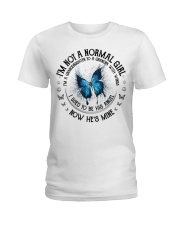 Angel - Grandpa - I Used To Be His Angel Ladies T-Shirt tile