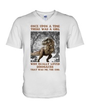 Once Upon A Time - Blue T-shirt V-Neck T-Shirt tile