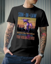 SON-IN-LAW - DRAGON -VINTAGE - YOU VOLUNTEERED Classic T-Shirt lifestyle-mens-crewneck-front-6