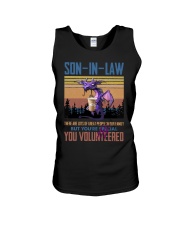 SON-IN-LAW - DRAGON -VINTAGE - YOU VOLUNTEERED Unisex Tank thumbnail