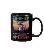 SON-IN-LAW - DRAGON -VINTAGE - YOU VOLUNTEERED Mug thumbnail