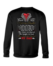 To My Angel Dad - A Father's Touch Crewneck Sweatshirt tile